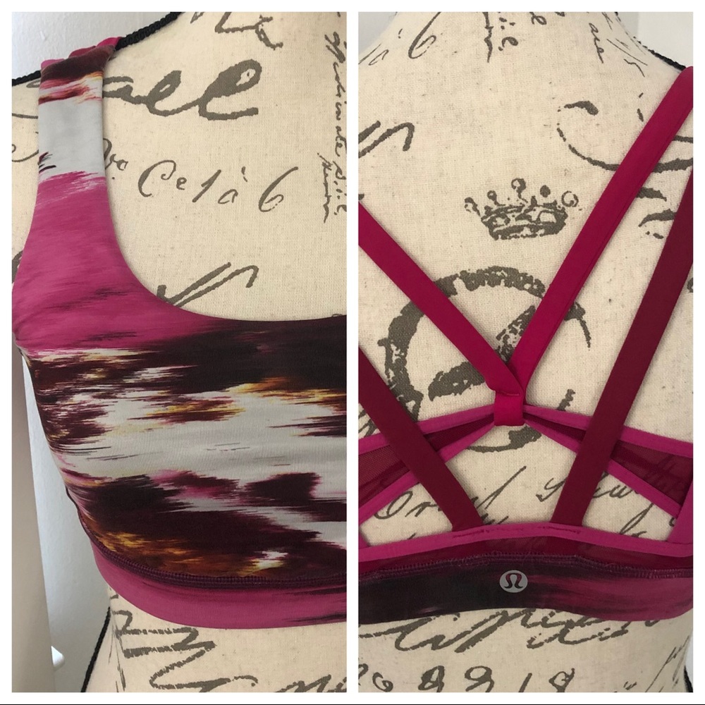 Lululemon Athletica Sport Athletic Workout Bra Top